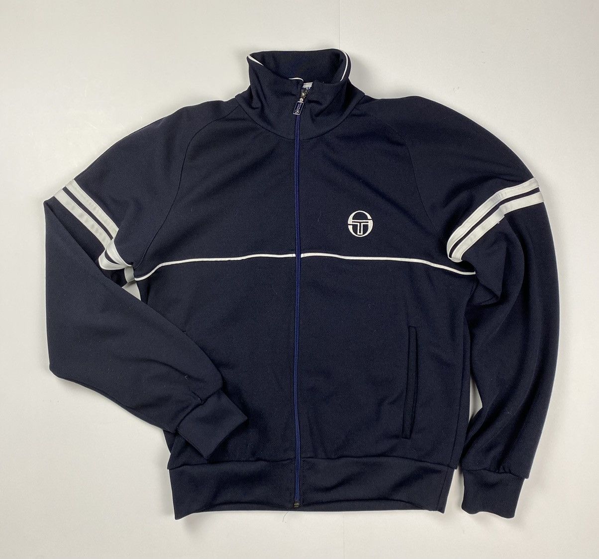 Vintage Sergio Tacchini Jupe de Tennis Mini Blanc Été Néon 90s Y2K - France