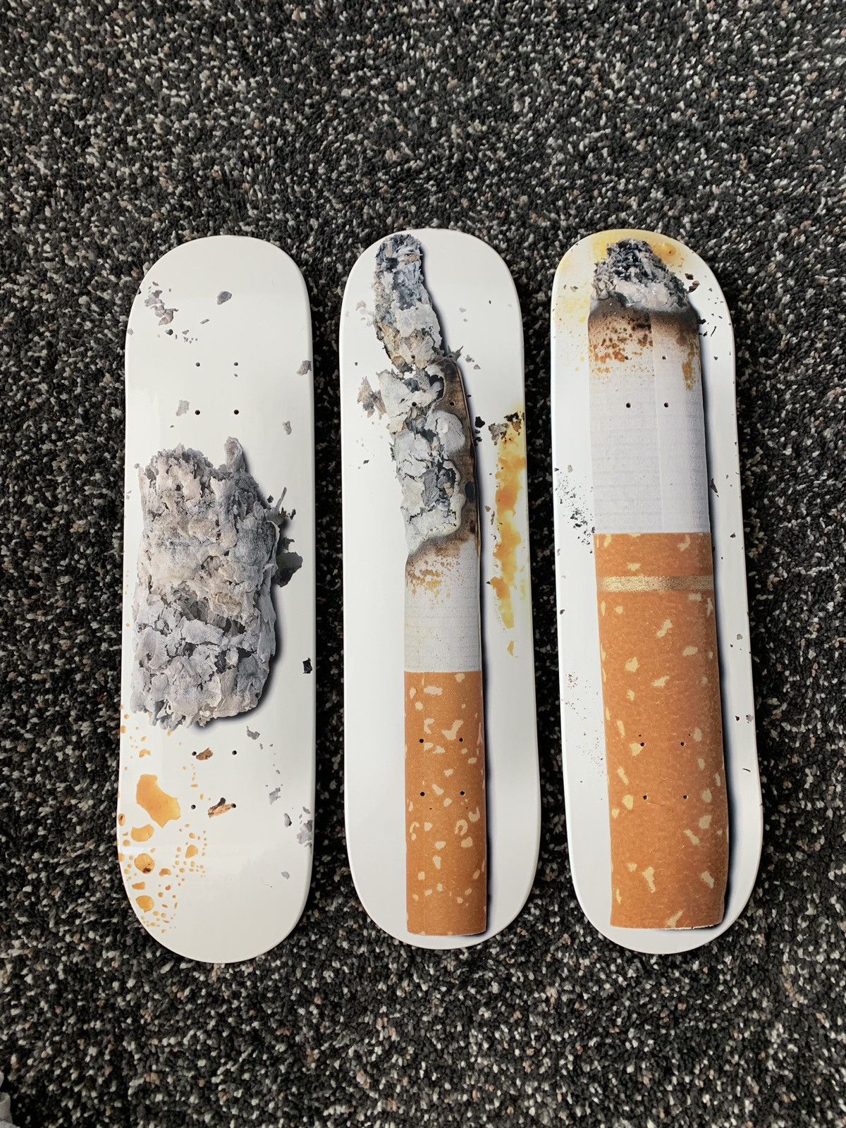 Supreme Urs Fischer Skateboard デッキ Supreme Urs Fischer Baked & Fried & Toasted Skateboard Deck