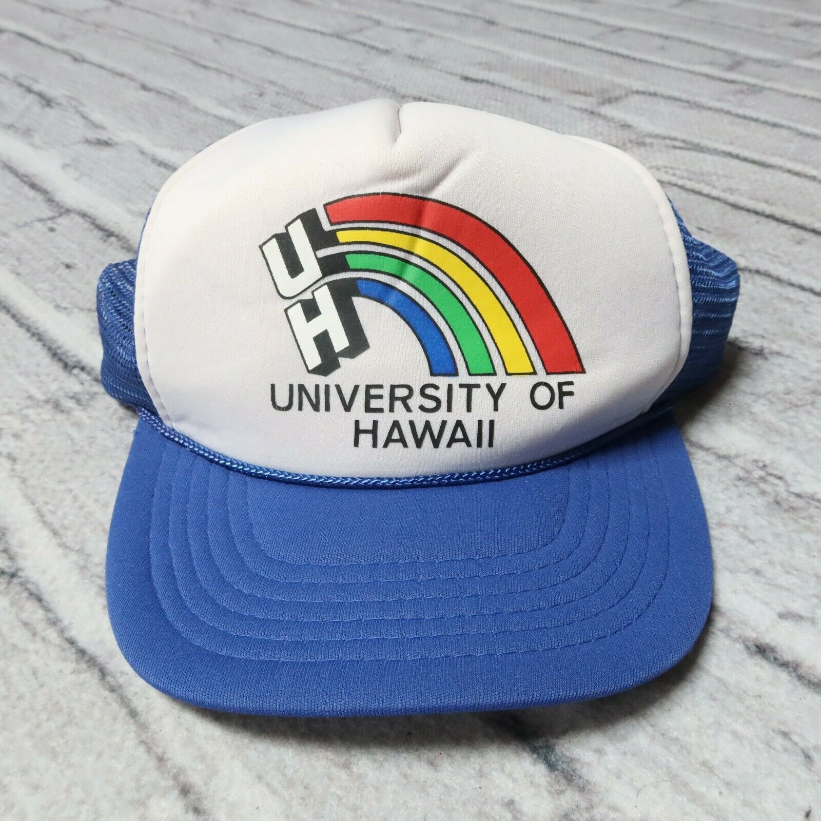 Hawaii Rainbow Warriors The Game Vintage 90's Snapback Cap Hat