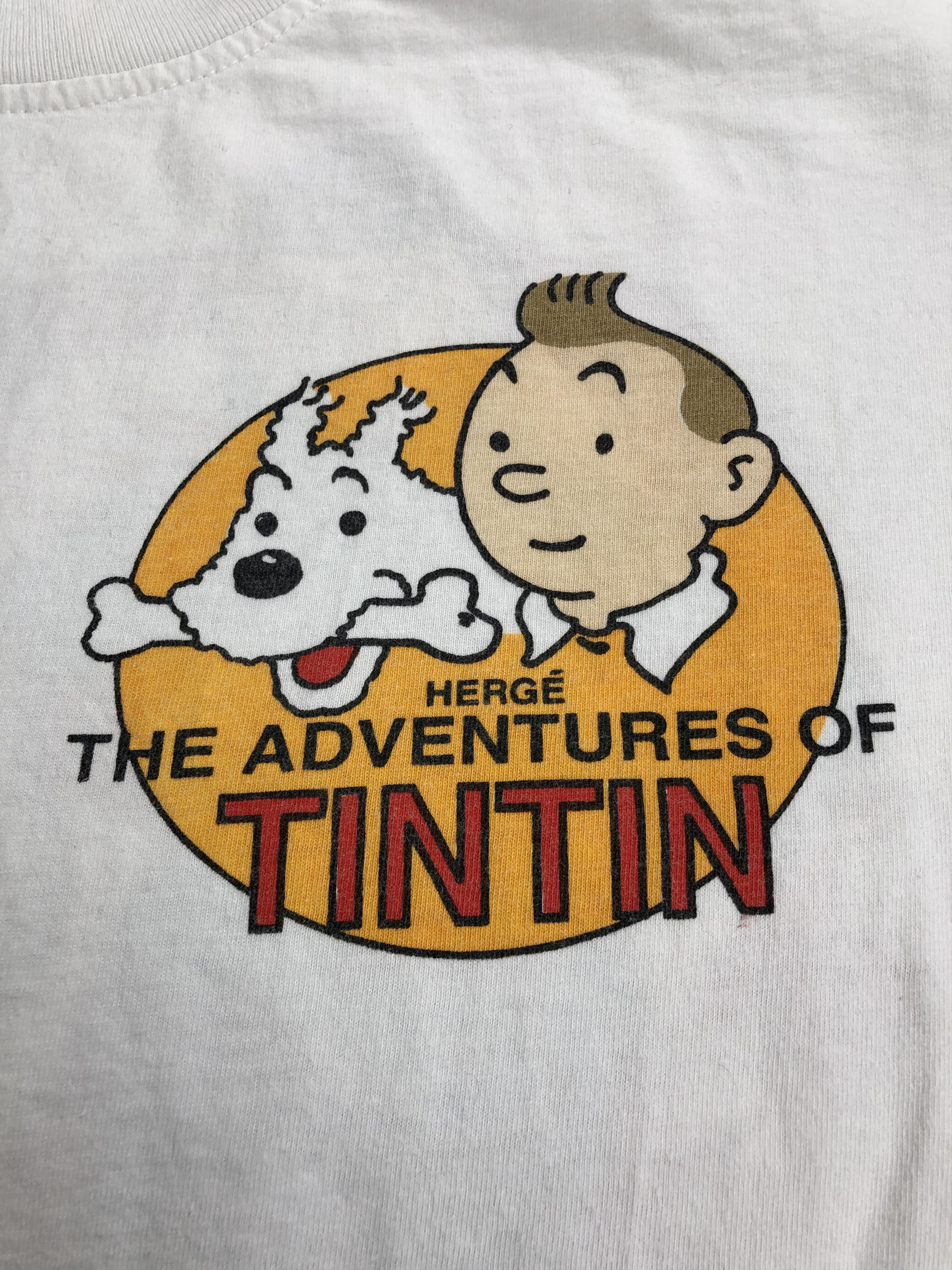 Cartoon Network Vintage 90s The Adventure Of TinTin The Blue Lotus Size US XL / EU 56 / 4 - 7 Thumbnail