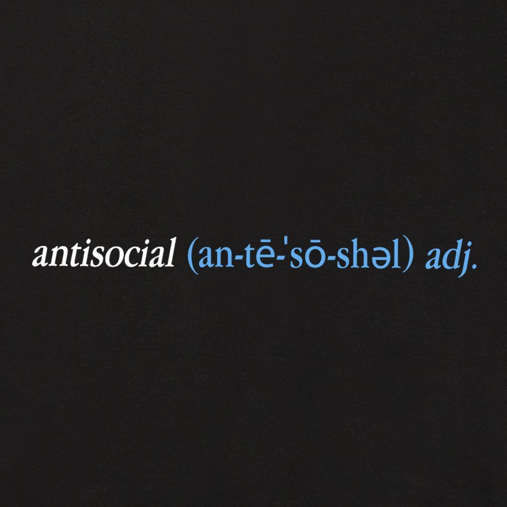 Anti Social Social Club × Members Only DS White Blue ASSC Enrolled Black Tee Bape kith FOG FTP CDG Size US L / EU 52-54 / 3 - 5 Thumbnail