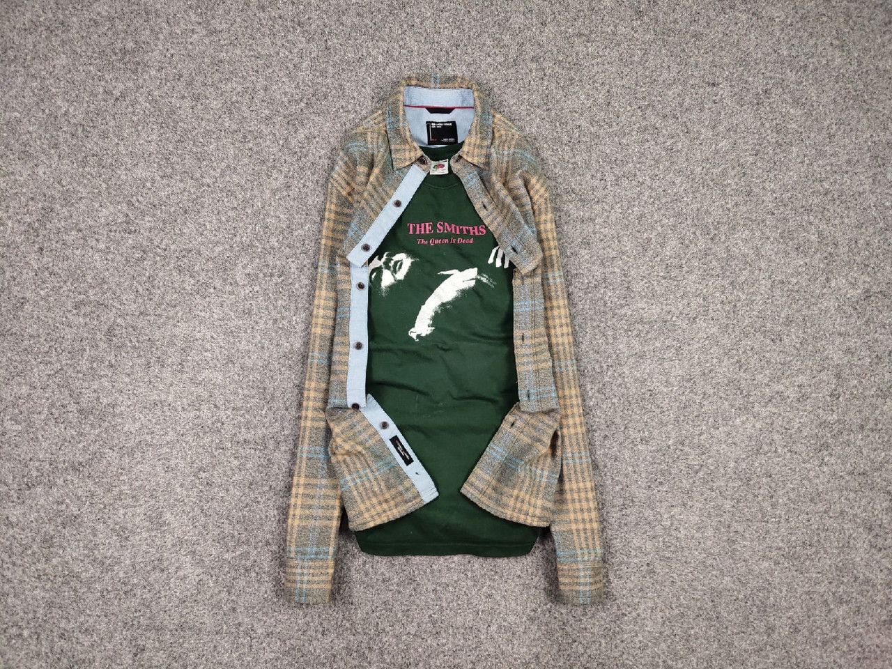 Flannel Vintage Flannel Shirt Travis Scott Style Size US M / EU 48-50 / 2 - 1 Thumbnail