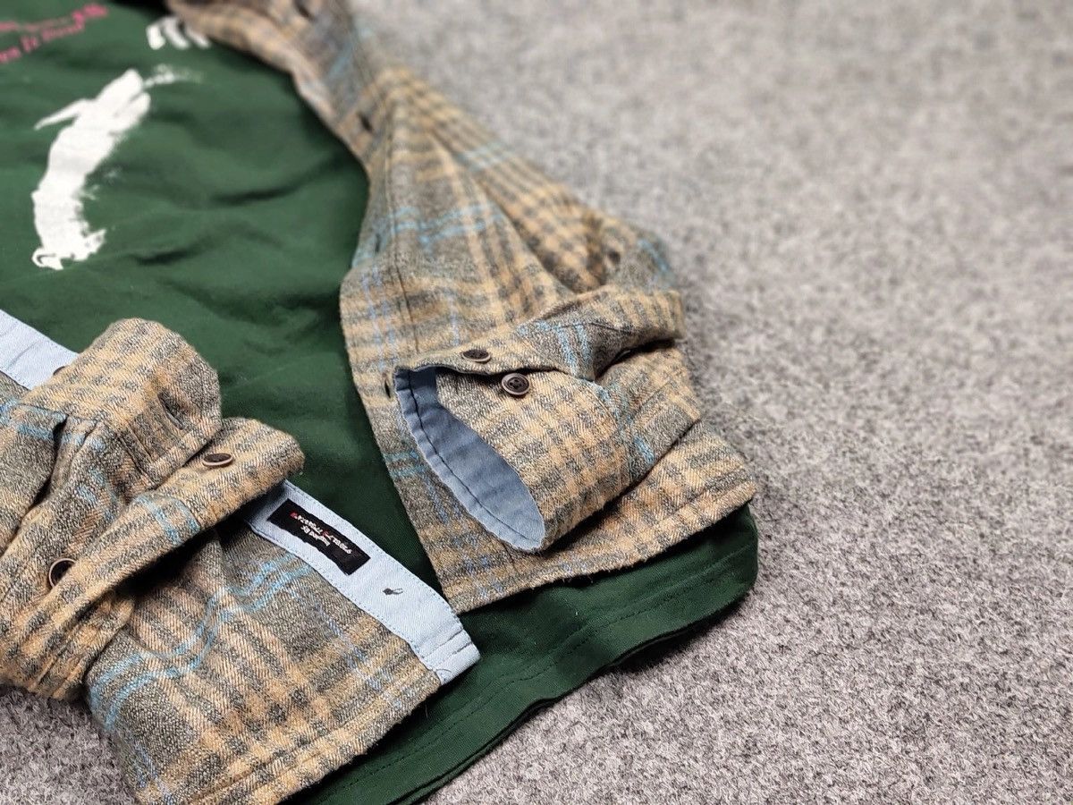 Flannel Vintage Flannel Shirt Travis Scott Style Size US M / EU 48-50 / 2 - 10 Thumbnail