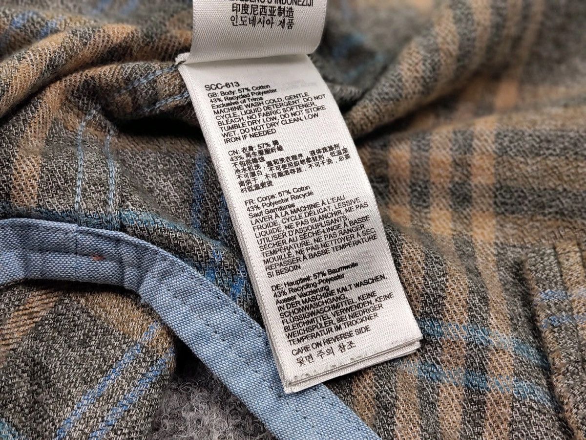 Flannel Vintage Flannel Shirt Travis Scott Style Size US M / EU 48-50 / 2 - 13 Thumbnail