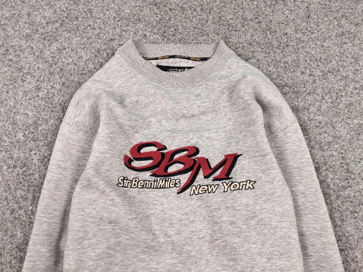 Other Vintage Sir Benni Miles New York Logo Crewneck Sweatshirt Size US S / EU 44-46 / 1 - 8 Thumbnail