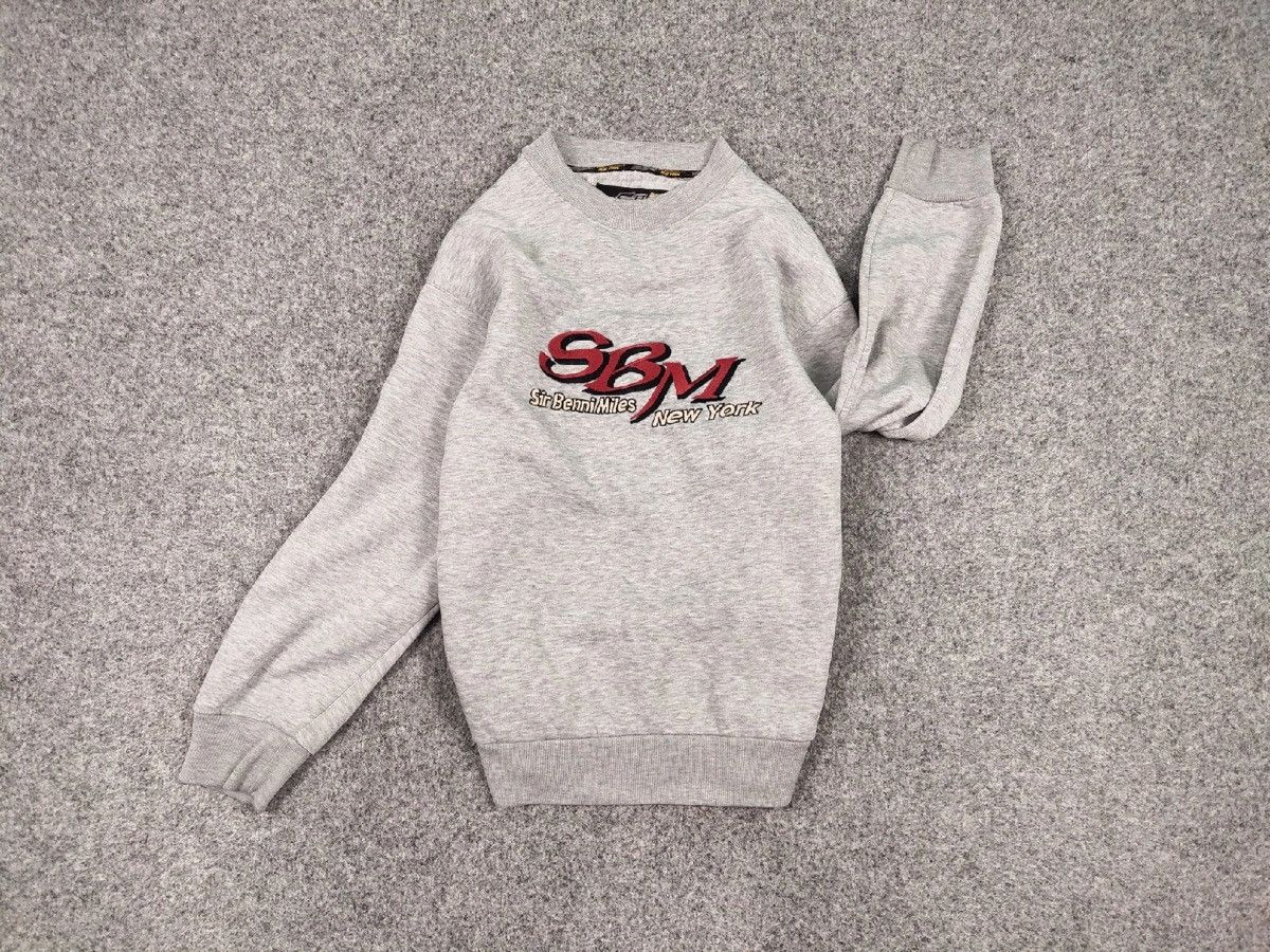 Other Vintage Sir Benni Miles New York Logo Crewneck Sweatshirt Size US S / EU 44-46 / 1 - 12 Thumbnail