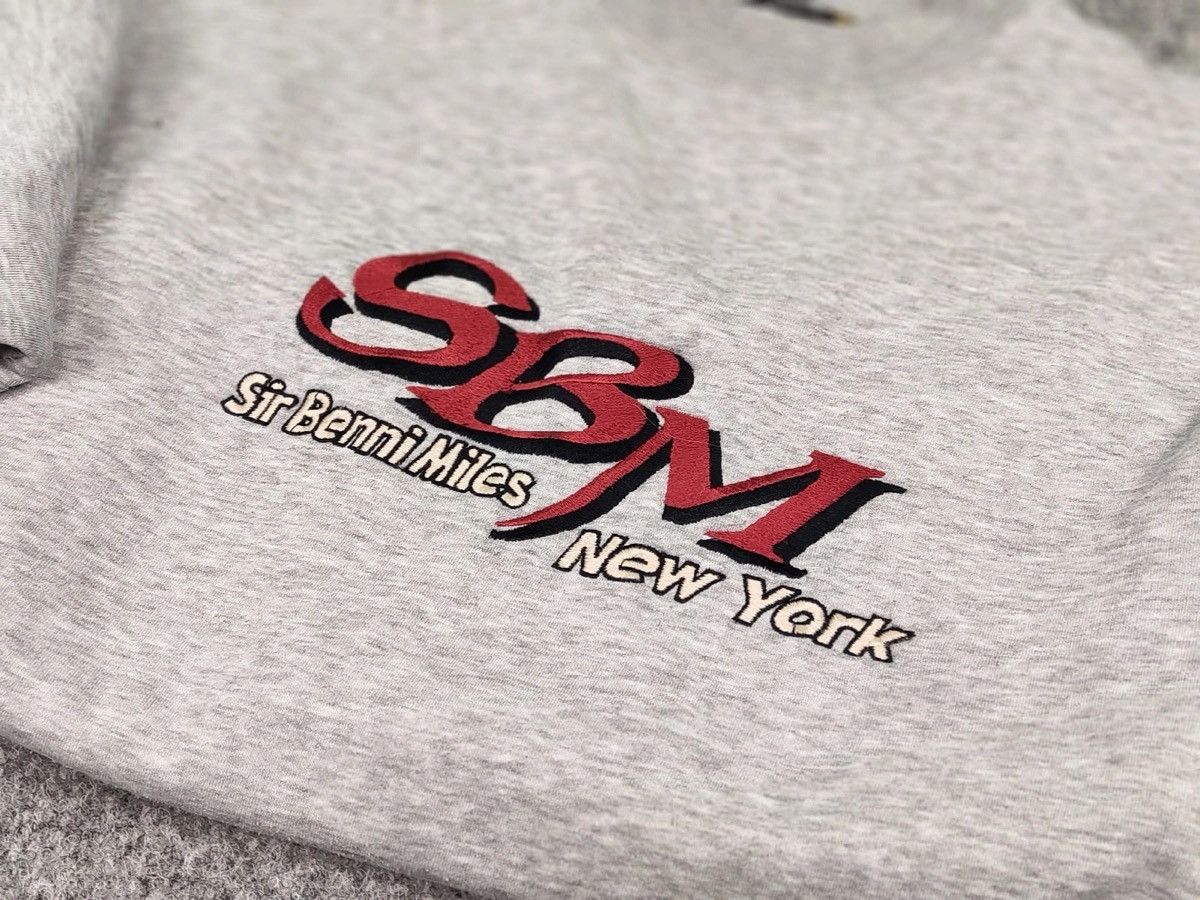 Other Vintage Sir Benni Miles New York Logo Crewneck Sweatshirt Size US S / EU 44-46 / 1 - 19 Thumbnail