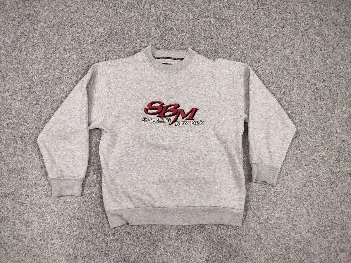 Other Vintage Sir Benni Miles New York Logo Crewneck Sweatshirt Size US S / EU 44-46 / 1 - 13 Thumbnail