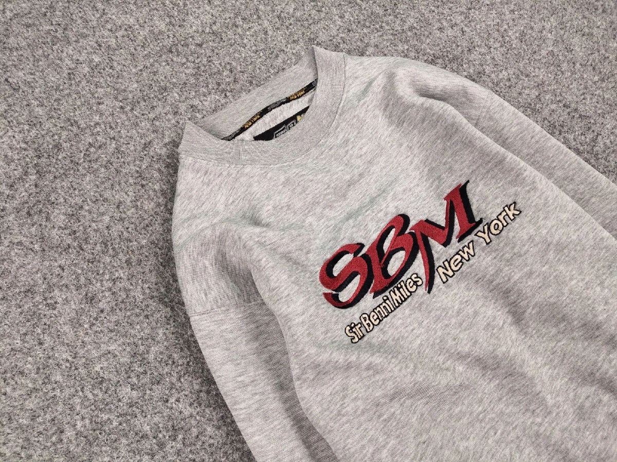 Other Vintage Sir Benni Miles New York Logo Crewneck Sweatshirt Size US S / EU 44-46 / 1 - 7 Thumbnail