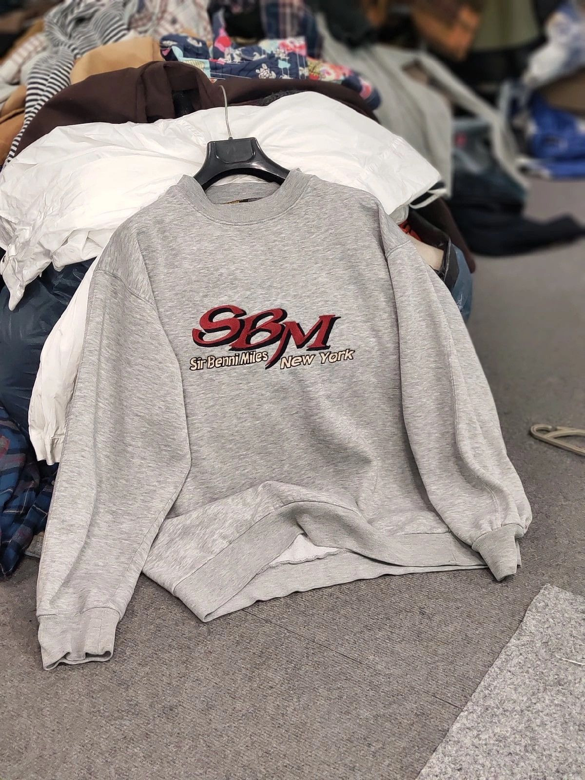 Other Vintage Sir Benni Miles New York Logo Crewneck Sweatshirt Size US S / EU 44-46 / 1 - 21 Thumbnail