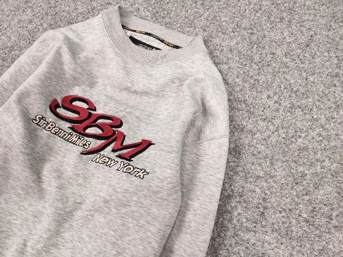 Other Vintage Sir Benni Miles New York Logo Crewneck Sweatshirt Size US S / EU 44-46 / 1 - 4 Thumbnail