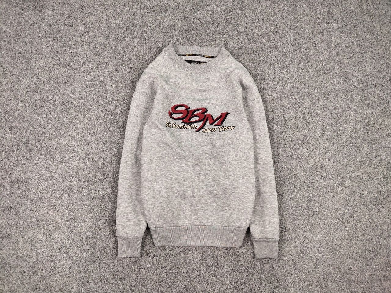Other Vintage Sir Benni Miles New York Logo Crewneck Sweatshirt Size US S / EU 44-46 / 1 - 1 Thumbnail