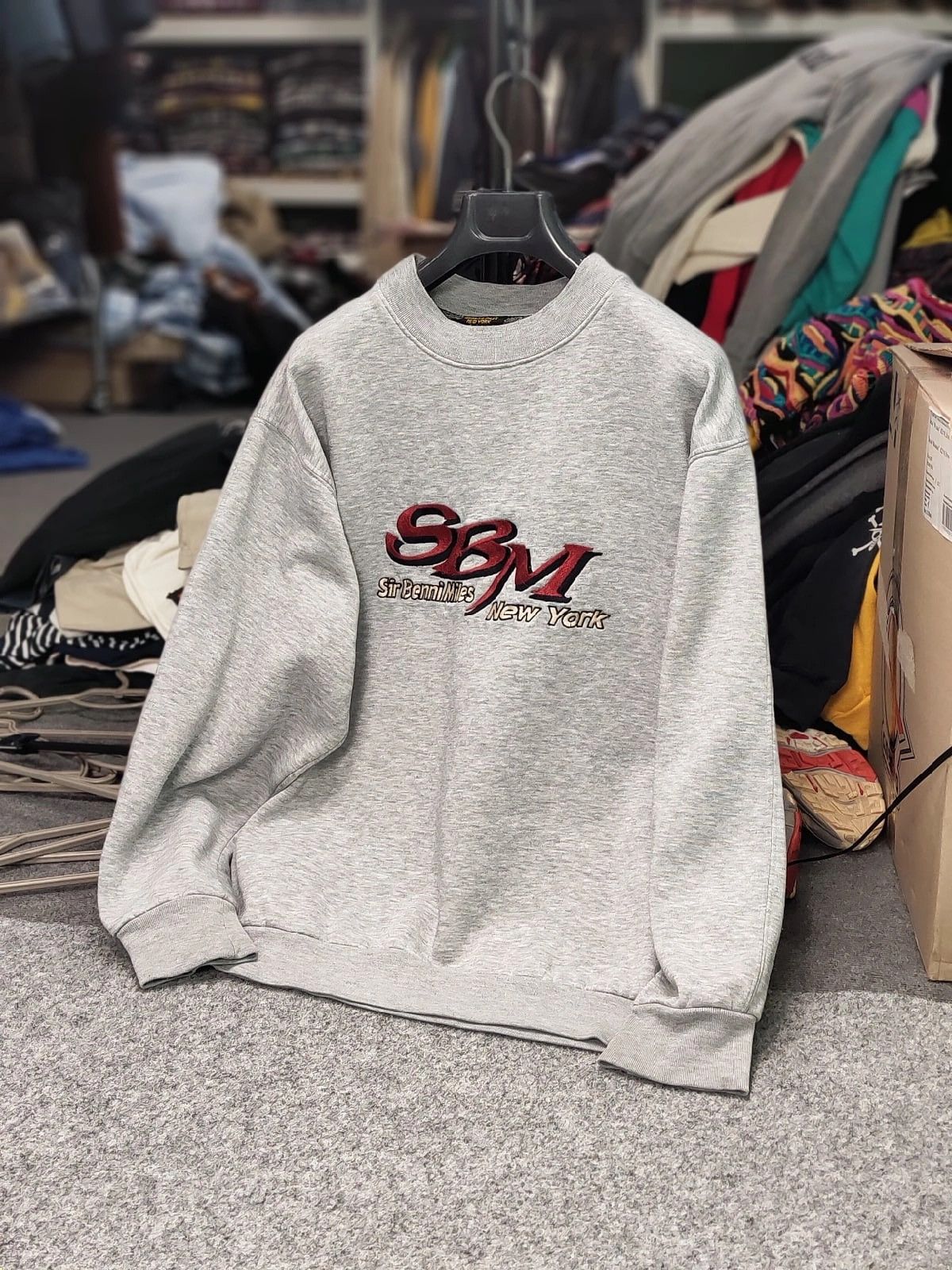 Other Vintage Sir Benni Miles New York Logo Crewneck Sweatshirt Size US S / EU 44-46 / 1 - 22 Thumbnail
