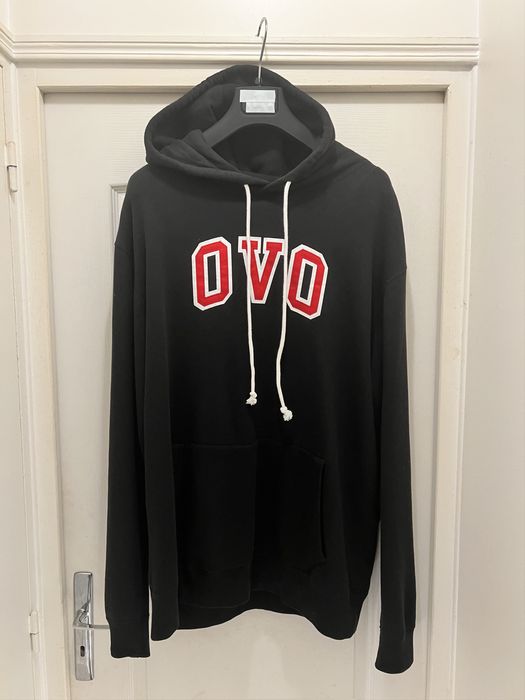 Octobers Very Own OVO Black Hoodie embroidered Made in Canada