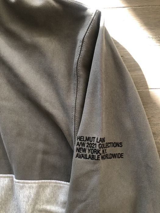 Helmut Lang Helmut Lang Patchwork Hoodie AW21 | Grailed