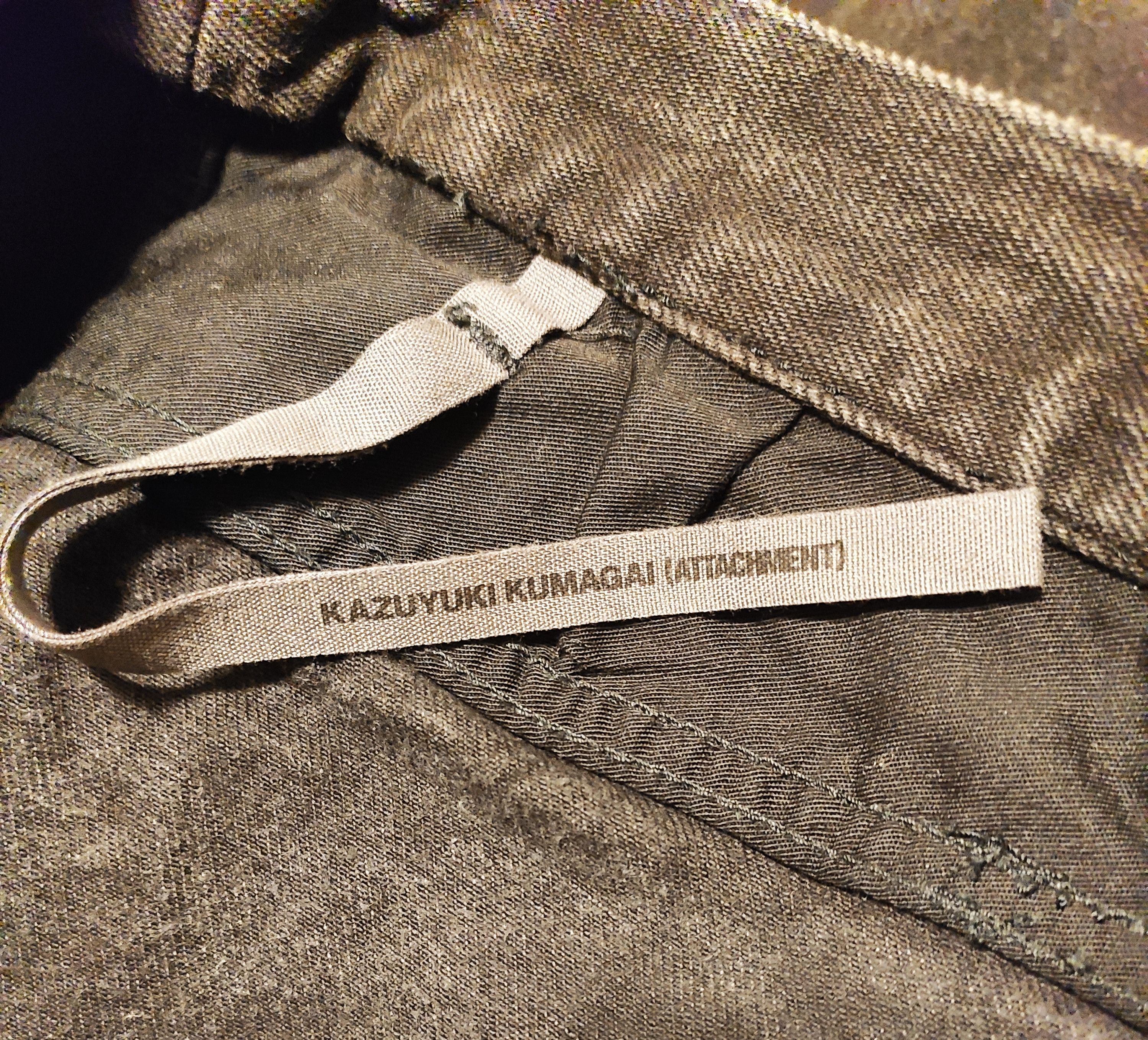 Attachment NEW! Destroyed denim pants.Like Undercover or Visvim Size US 30 / EU 46 - 7 Thumbnail