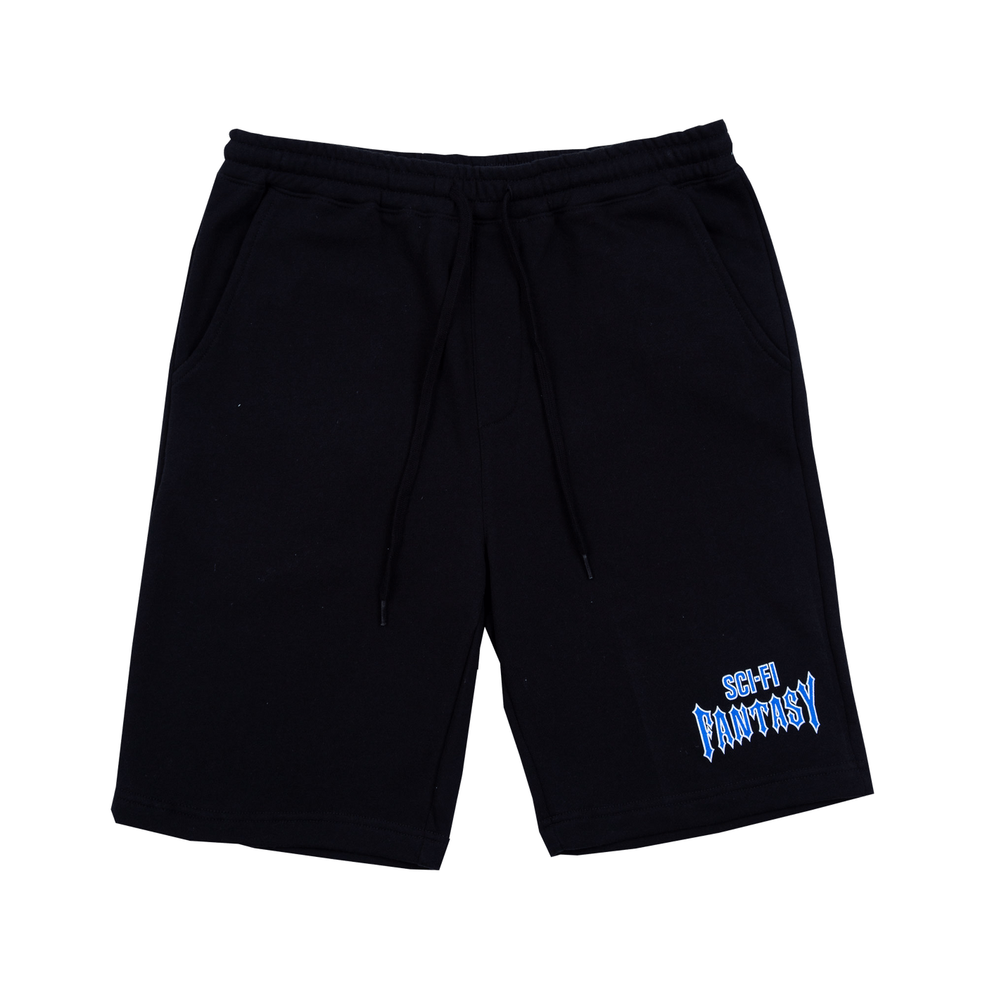 Japanese Brand × Sci-Fi Fantasy Sci-Fi Fantasy Biker Sweat Shorts Black/Blue Logo X-Large Size US 40 / EU 56 - 1 Preview