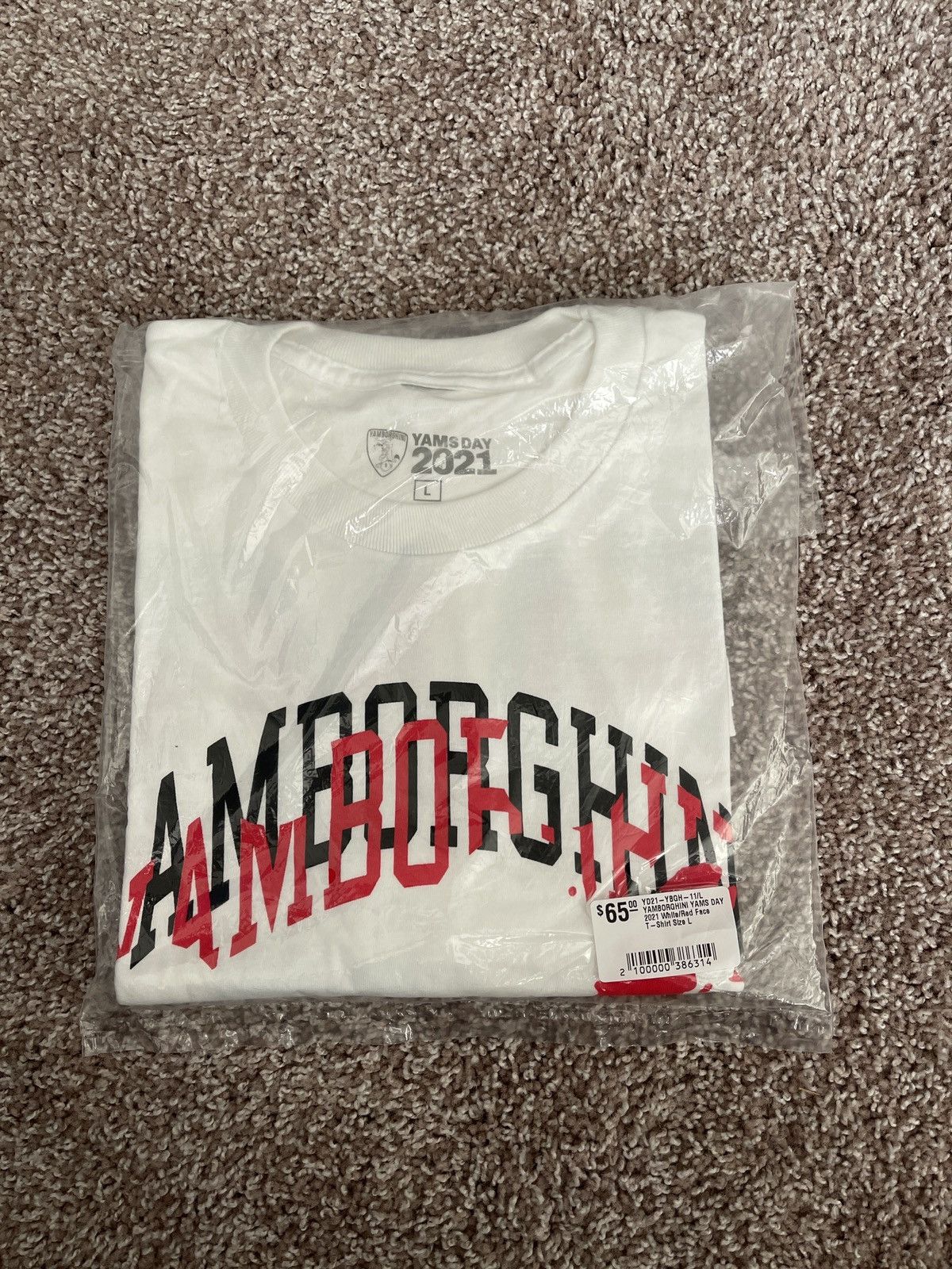 A$AP Rocky Yamborghini x Yams Day 2021 Size US L / EU 52-54 / 3 - 1 Thumbnail