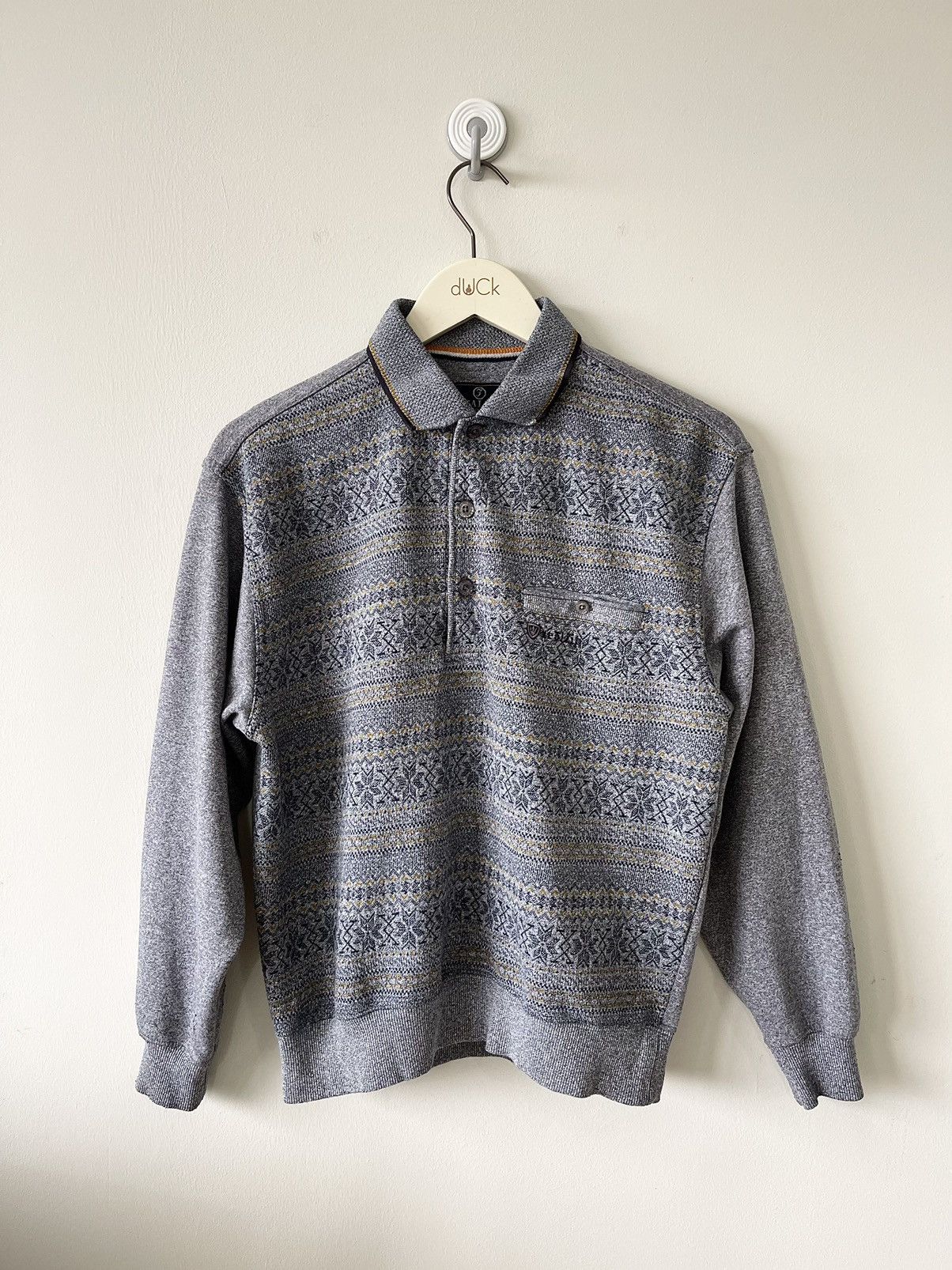 Japanese Brand × Vintage 🔥VINTAGE🔥ZEALZIP CLASSIC PATTERN ART SINCE 1978 BUTTON UP Size US S / EU 44-46 / 1 - 2 Thumbnail
