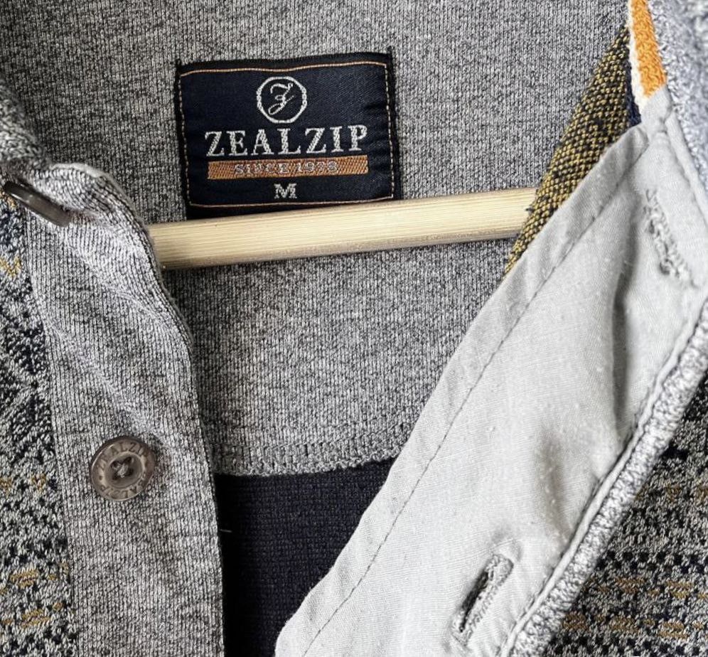 Japanese Brand × Vintage 🔥VINTAGE🔥ZEALZIP CLASSIC PATTERN ART SINCE 1978 BUTTON UP Size US S / EU 44-46 / 1 - 14 Thumbnail