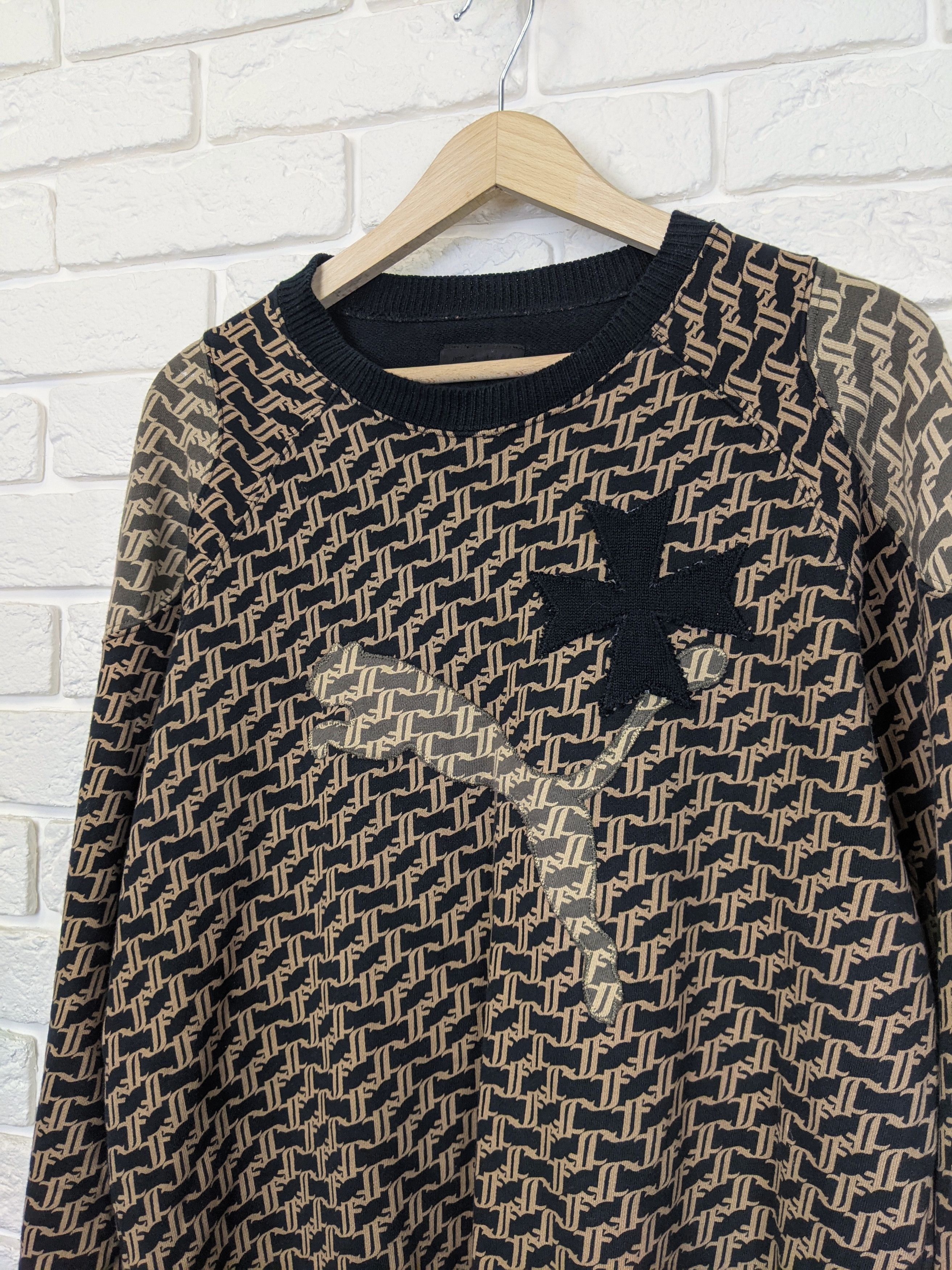Fake London Genius × Puma Fake london genius puma sweater monogram