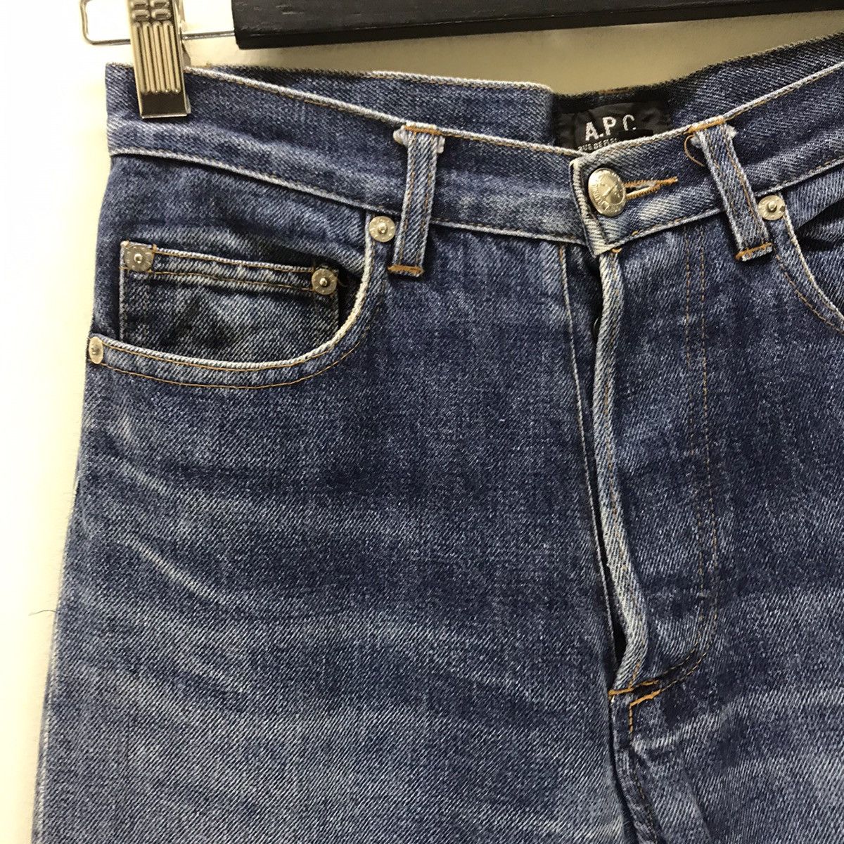 A.P.C. A.P.C Rue de fleurus Selvedge Nice Faded Size US 28 / EU 44 - 5 Thumbnail