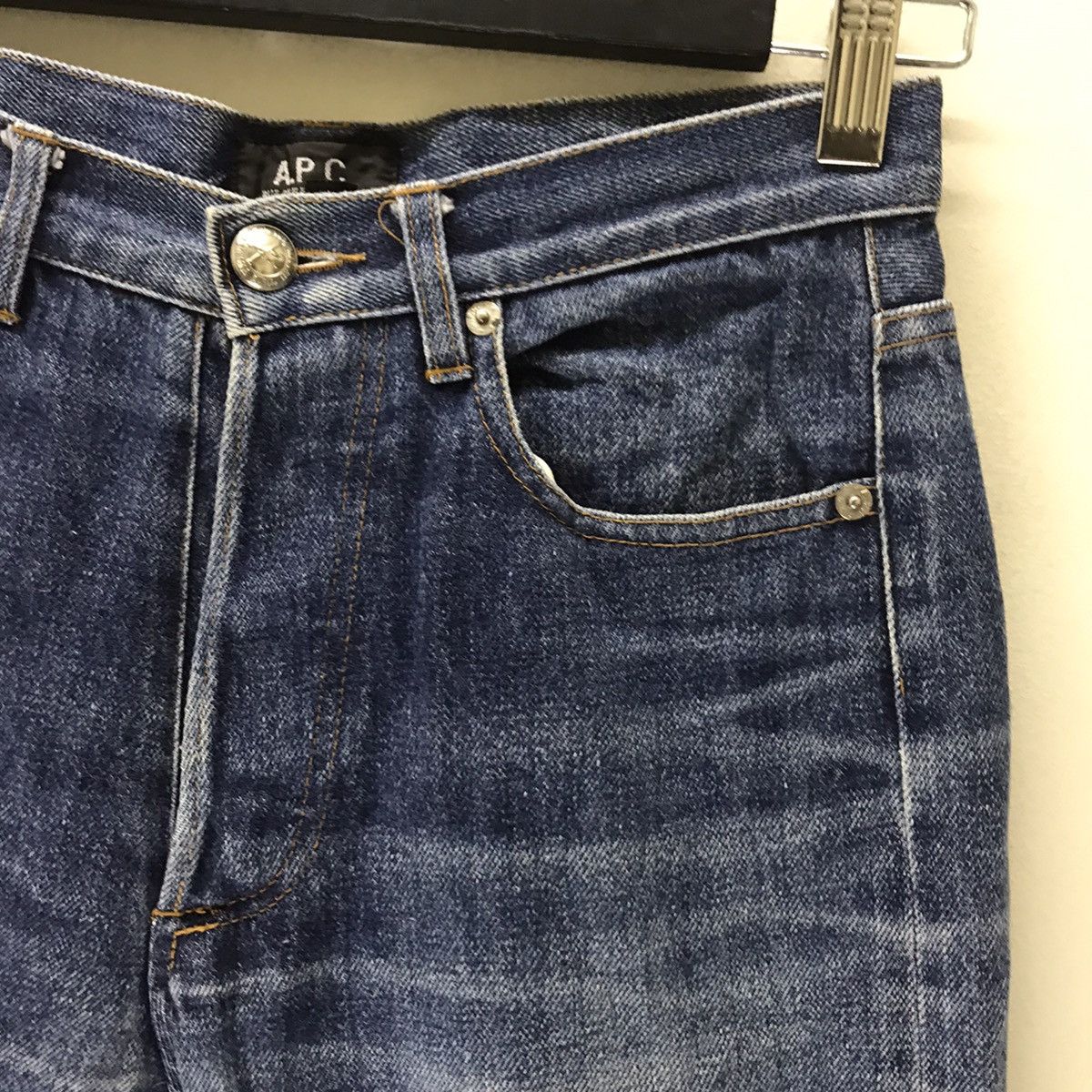 A.P.C. A.P.C Rue de fleurus Selvedge Nice Faded Size US 28 / EU 44 - 6 Thumbnail