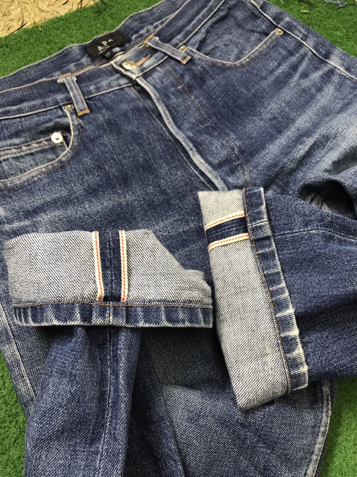 A.P.C. A.P.C Rue de fleurus Selvedge Nice Faded Size US 28 / EU 44 - 23 Thumbnail