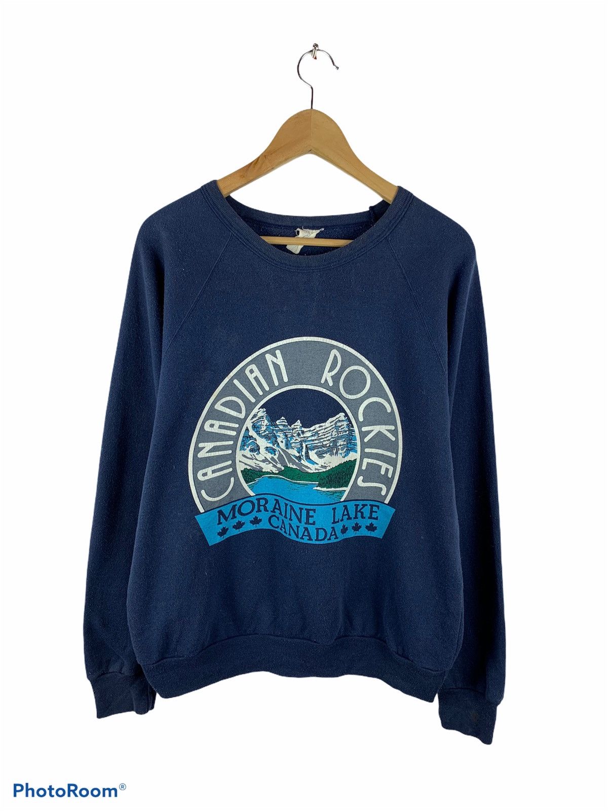Vintage Rare!!! Vintage Canadian Rockies Sweatshirt Size US L / EU 52-54 / 3 - 1 Thumbnail