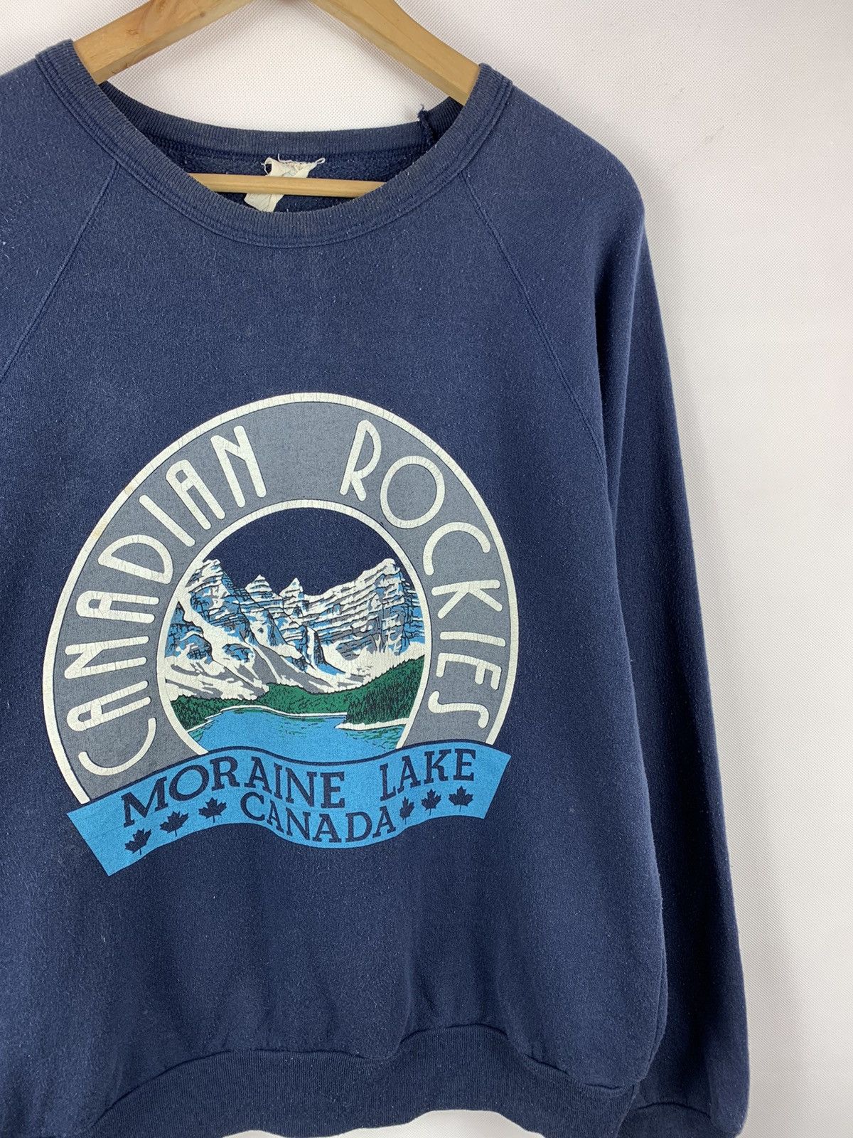 Vintage Rare!!! Vintage Canadian Rockies Sweatshirt Size US L / EU 52-54 / 3 - 2 Thumbnail