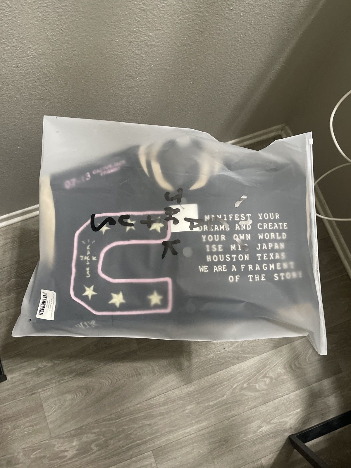 travis scott fragment varsity jacket