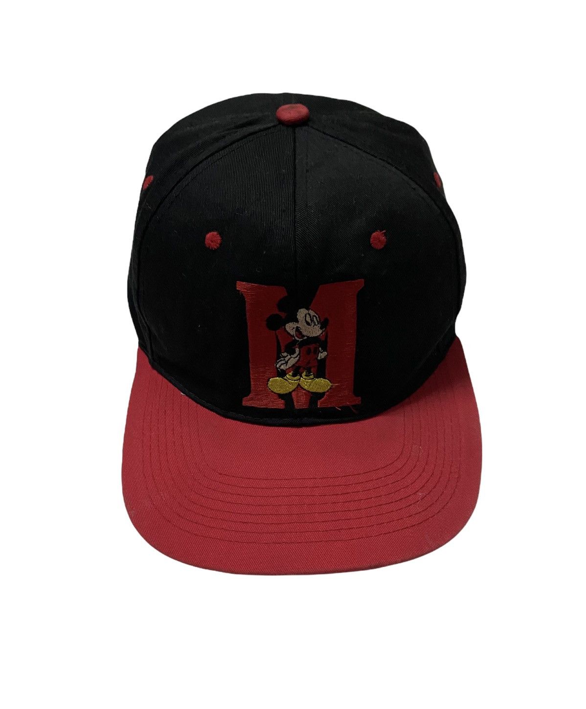 Vintage Mickey Mouse SnapBack Hat 90s