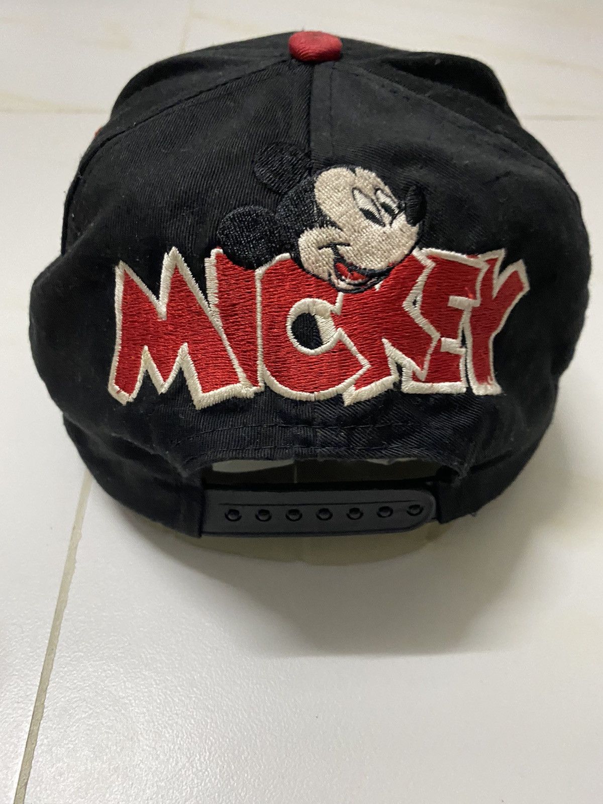 Mickey Mouse × Vintage Vintage Mickey Mouse SnapBack Hat 90s Size ONE SIZE - 5 Thumbnail