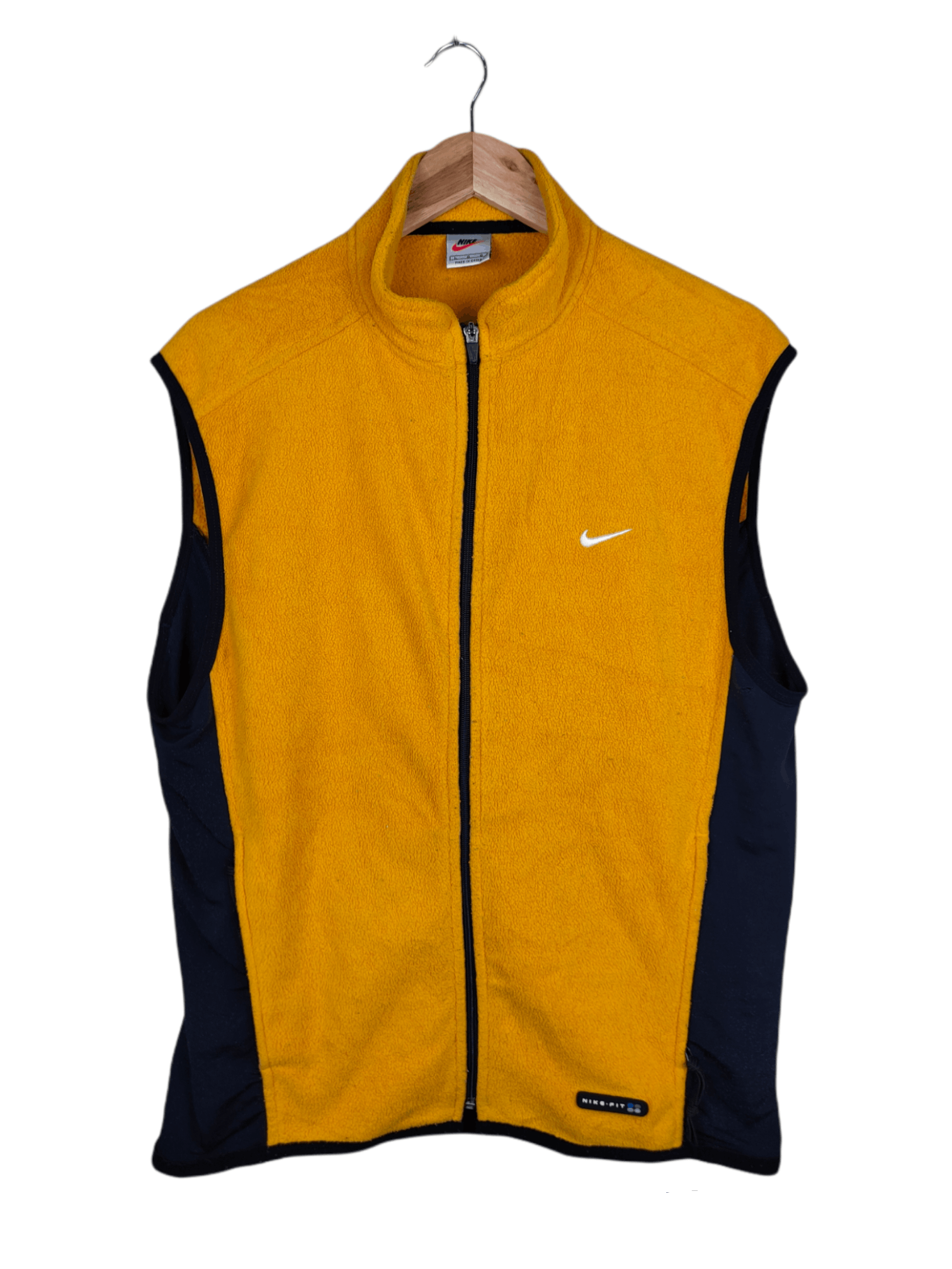 Nike Vintage 90s Nike Fleece Vest Size US L / EU 52-54 / 3 - 1 Thumbnail