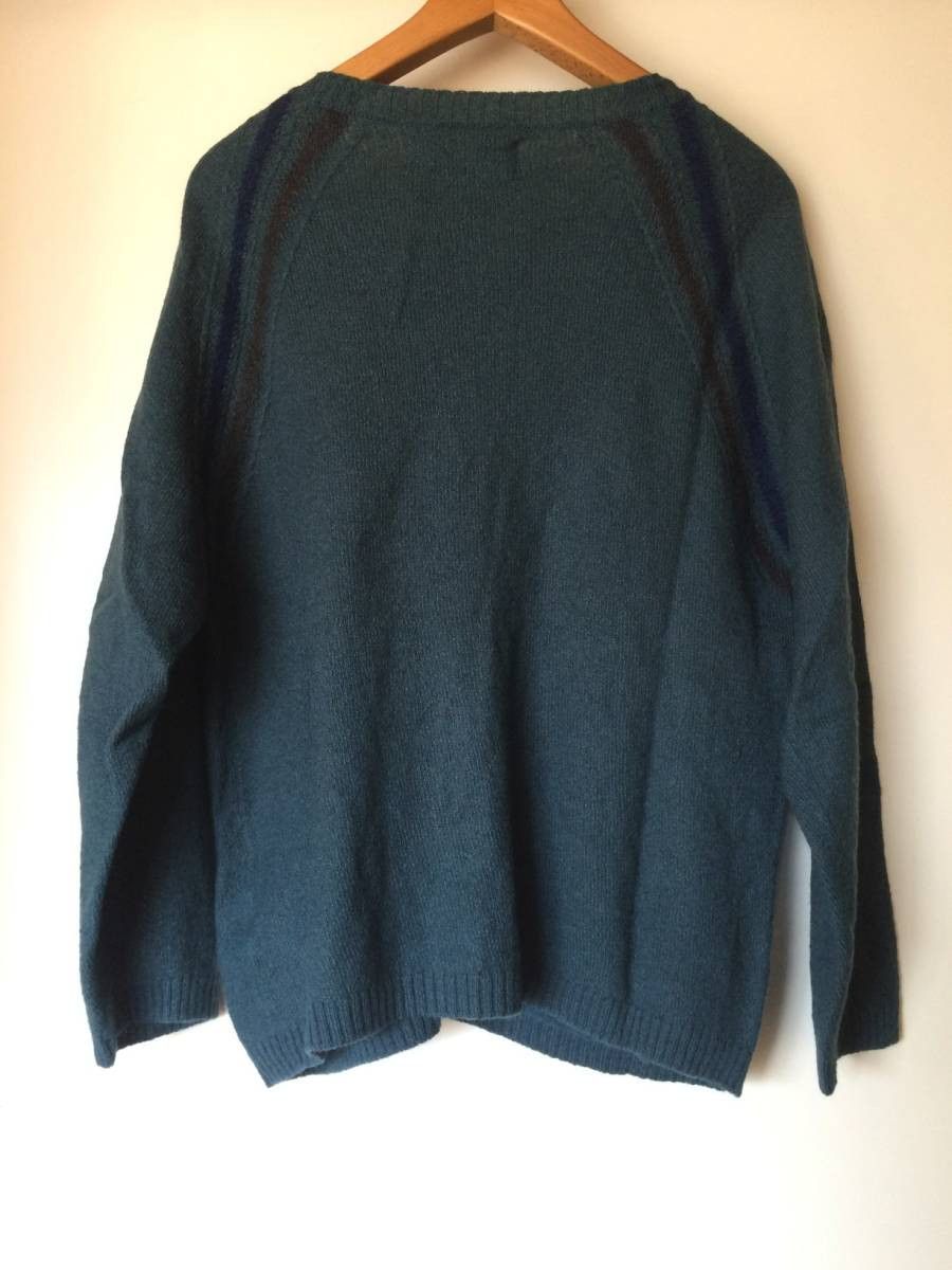 Comme des Garcons A/W 2000 Homme Wool & Japanese paper mixed knit Size US L / EU 52-54 / 3 - 4 Thumbnail