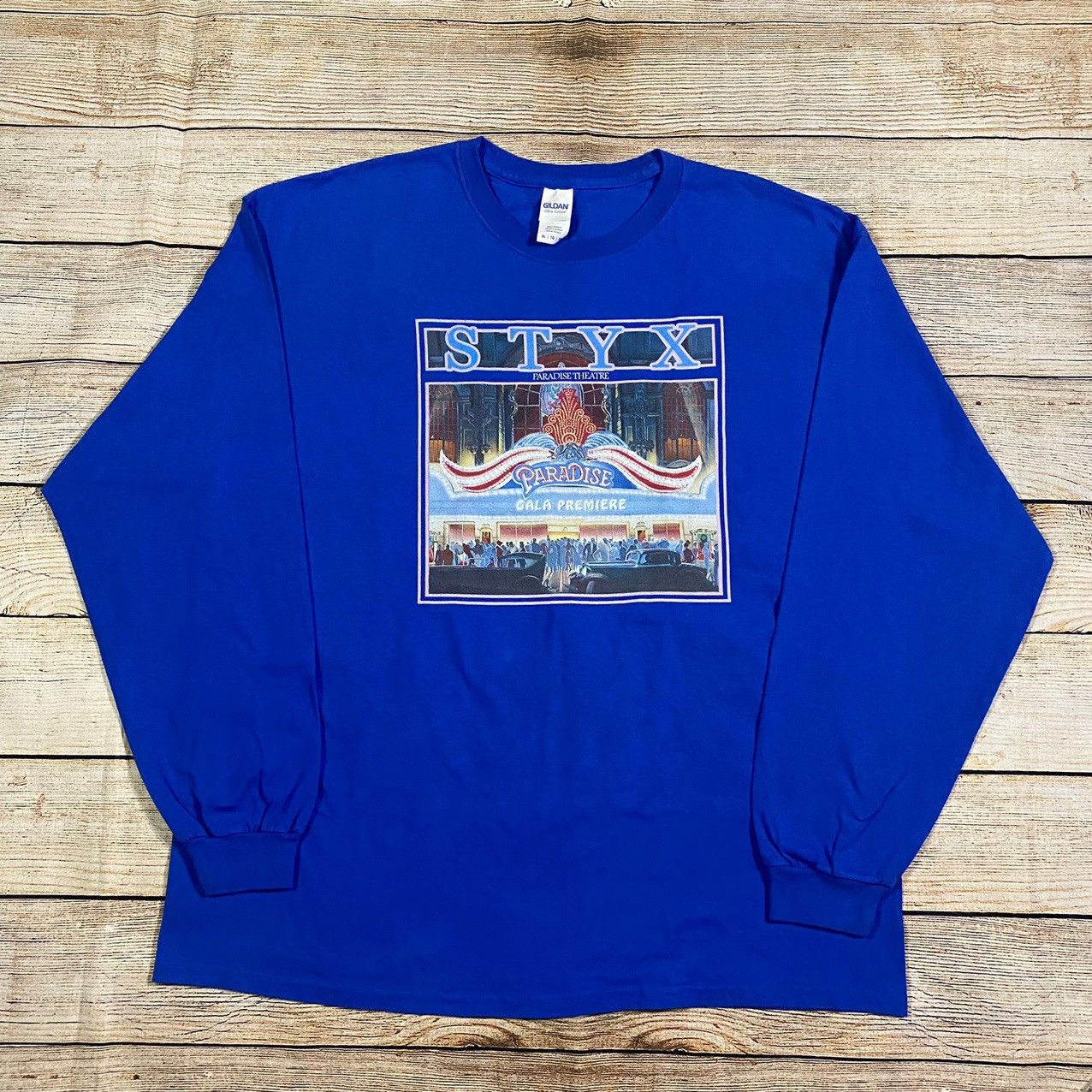 Vintage Modern Styx Paradise Theater reprint t-shirt Size US XL / EU 56 / 4 - 1 Preview