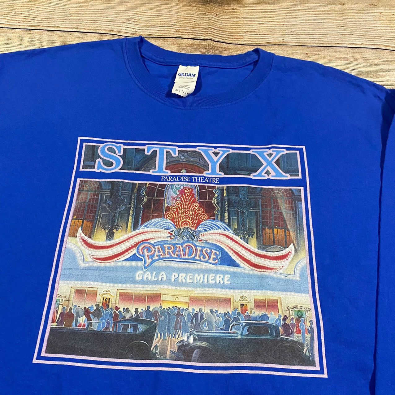 Vintage Modern Styx Paradise Theater reprint t-shirt Size US XL / EU 56 / 4 - 2 Preview