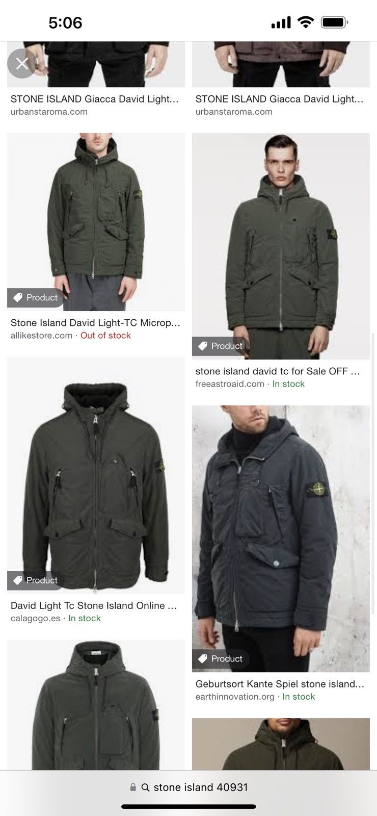 Stone Island David Light-TC with Micropile Jacket, 40931