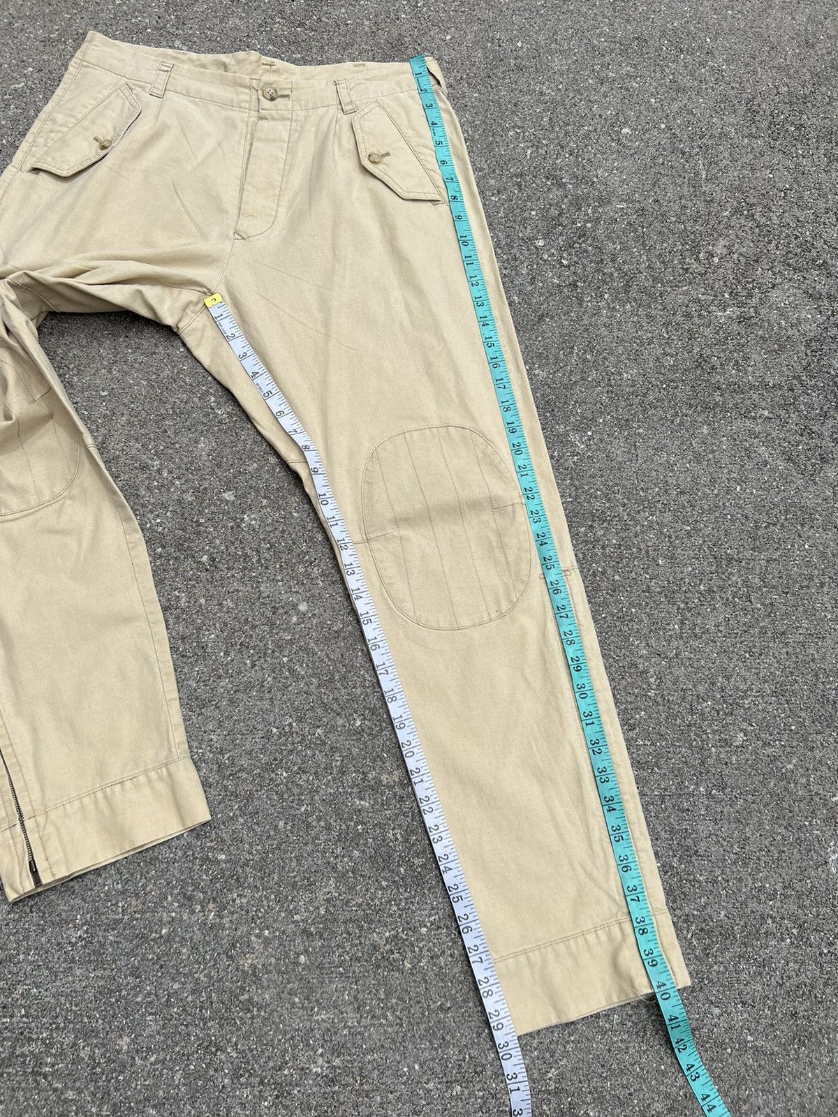Issey Miyake × Tsumori Chisato Tsumori Chisato Japan Knee Patch Tactical Trouser Pant Size US 31 - 4 Thumbnail