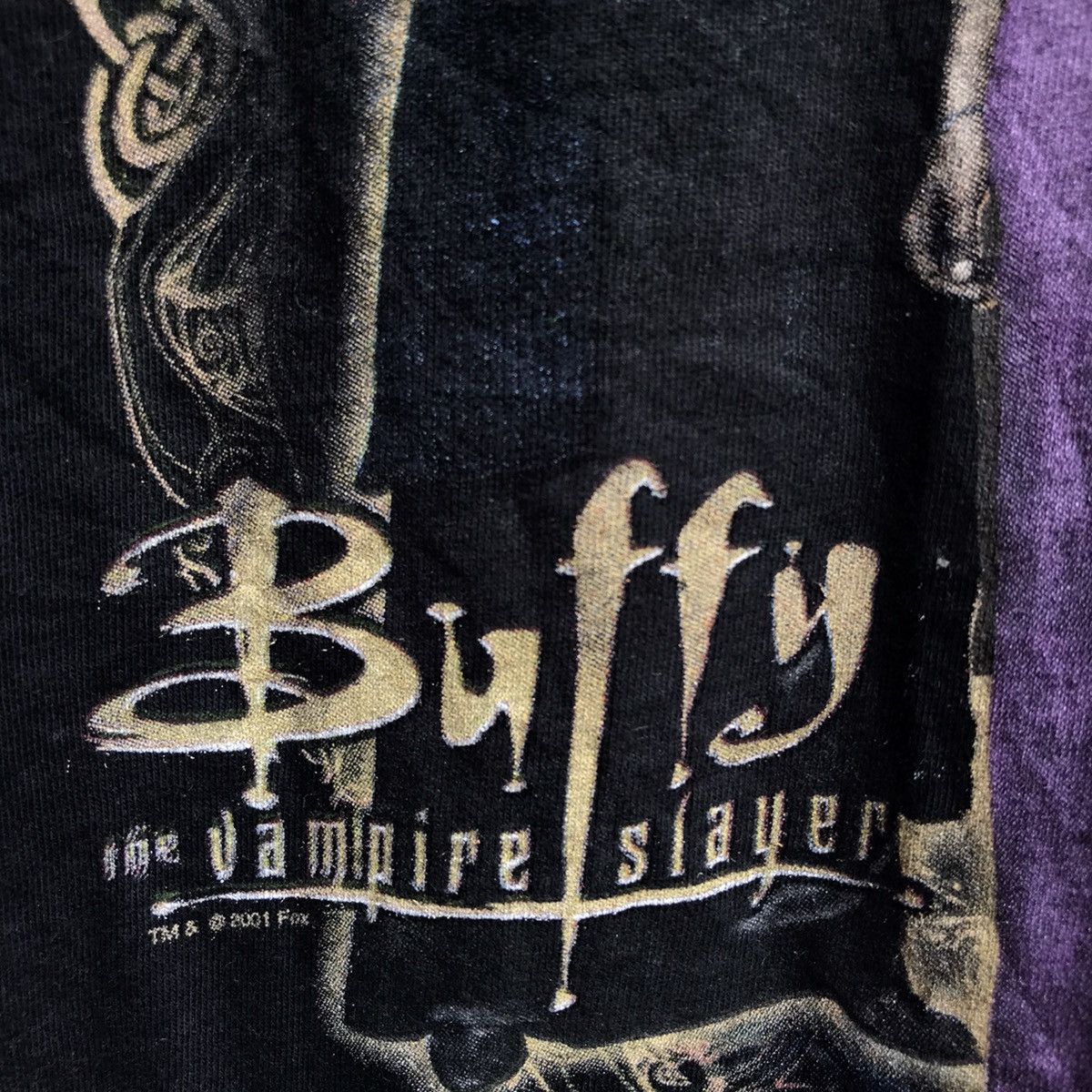 Vintage Vintage BUFFY the vampire slayer horror tee series Size US L / EU 52-54 / 3 - 3 Thumbnail