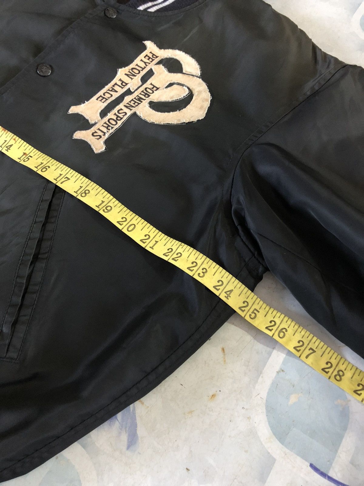 Japanese Brand Rare Vintage Distressed PPFM Varsity Jaclet Size US L / EU 52-54 / 3 - 7 Thumbnail