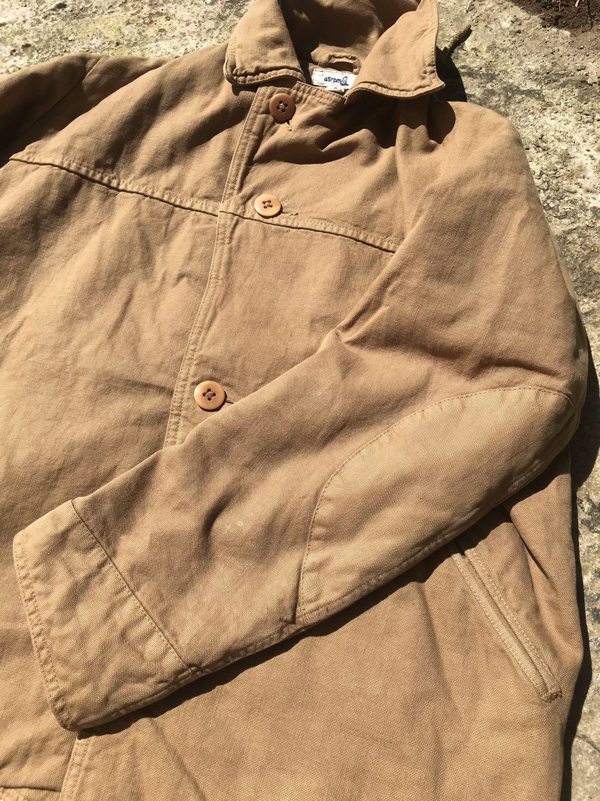 45rpm × Japanese Brand vintage 45 rpm Work Jacket Size US L / EU 52-54 / 3 - 3 Thumbnail
