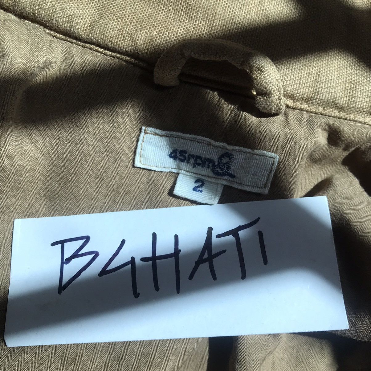 45rpm × Japanese Brand vintage 45 rpm Work Jacket Size US L / EU 52-54 / 3 - 8 Thumbnail