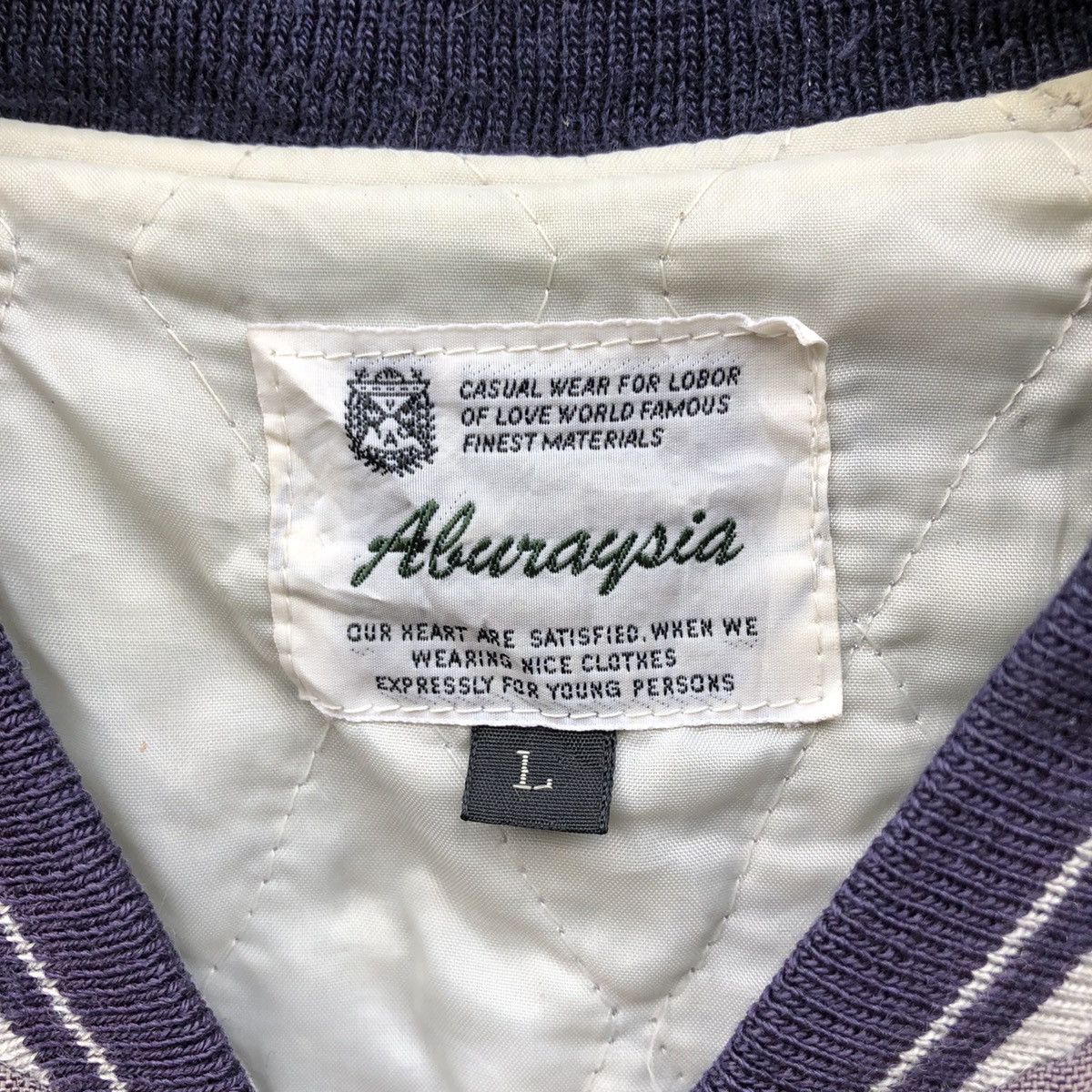 Vintage Vintage Distressed Champion Track USA Varsity Jacket Size US L / EU 52-54 / 3 - 3 Thumbnail