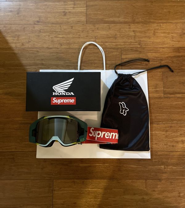 Supreme honda fox racing vue store goggles moss