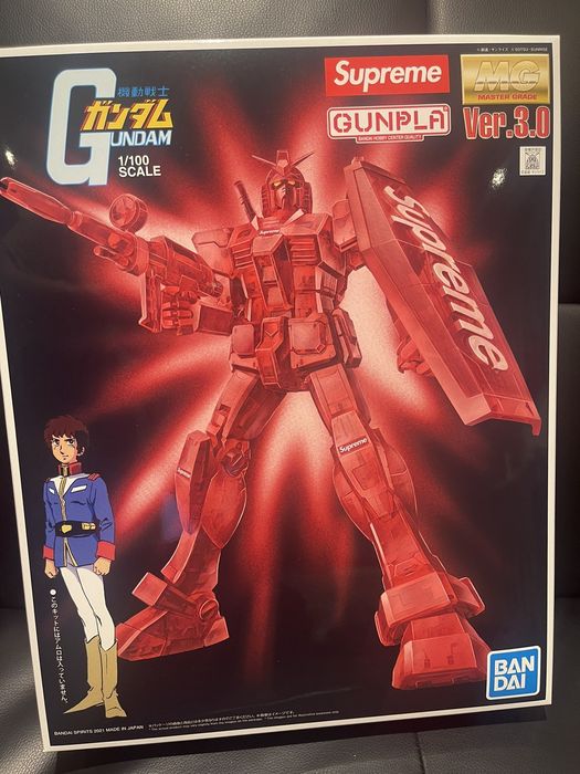 Supreme Supreme Gundam 1/100 RX-78-2 V3 | Grailed