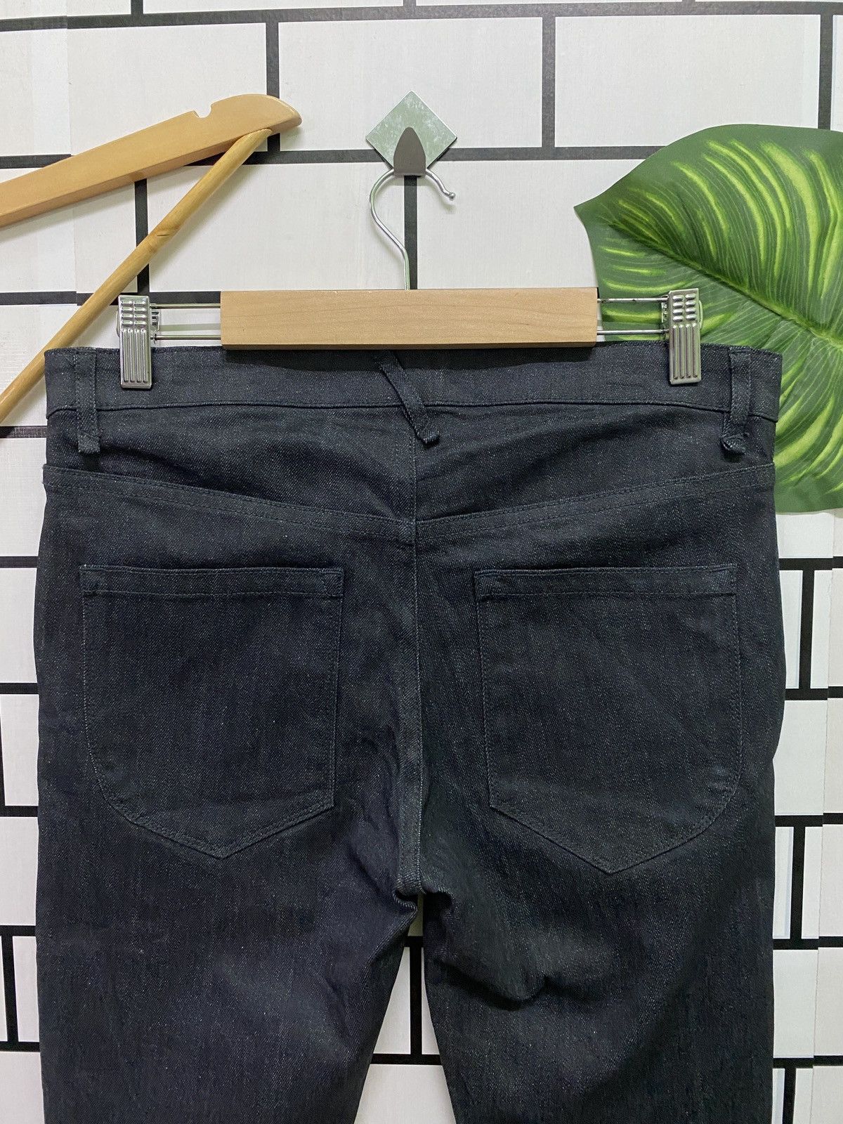 Japanese Brand × Other Japan THE 1St FLOOR Waxed Low Rise Skinny Pants Size US 30 / EU 46 - 15 Thumbnail