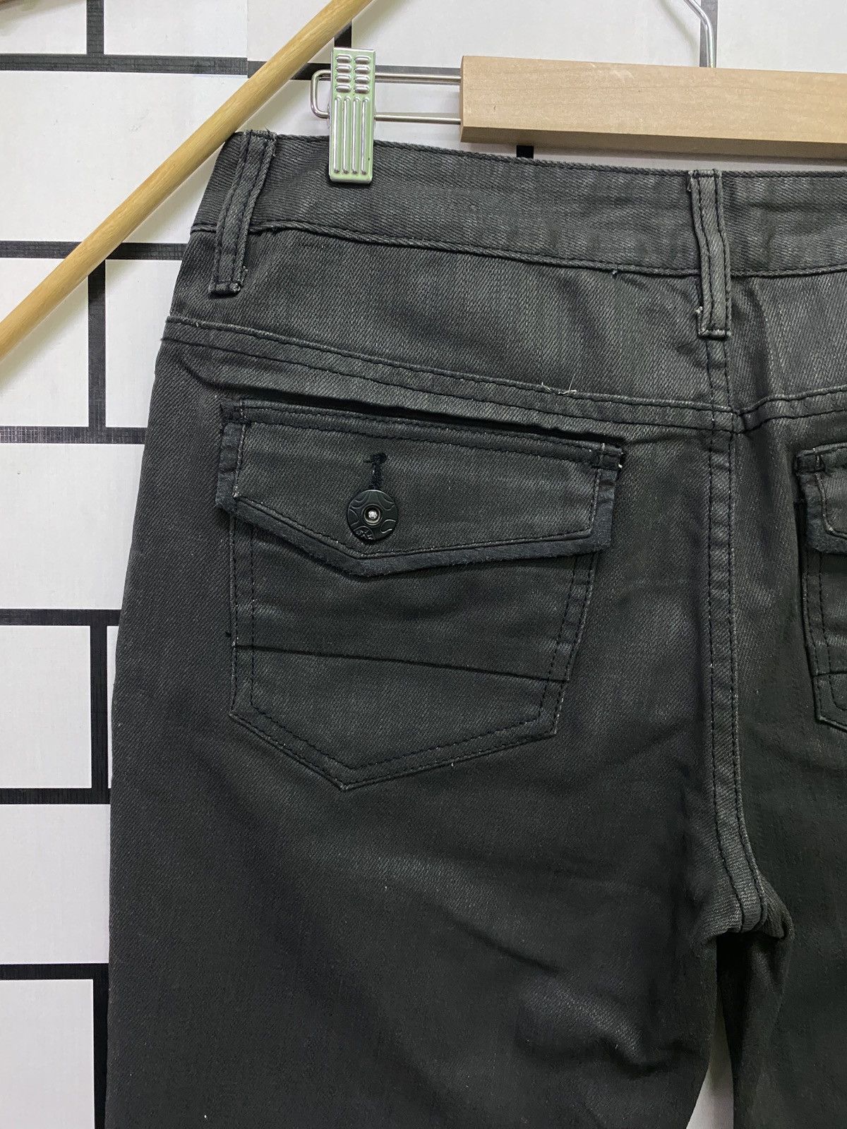 Designer × Japanese Brand × Other Japanese BINDWOOD JEANS Waxed Low Rises Pant Size US 30 / EU 46 - 14 Thumbnail