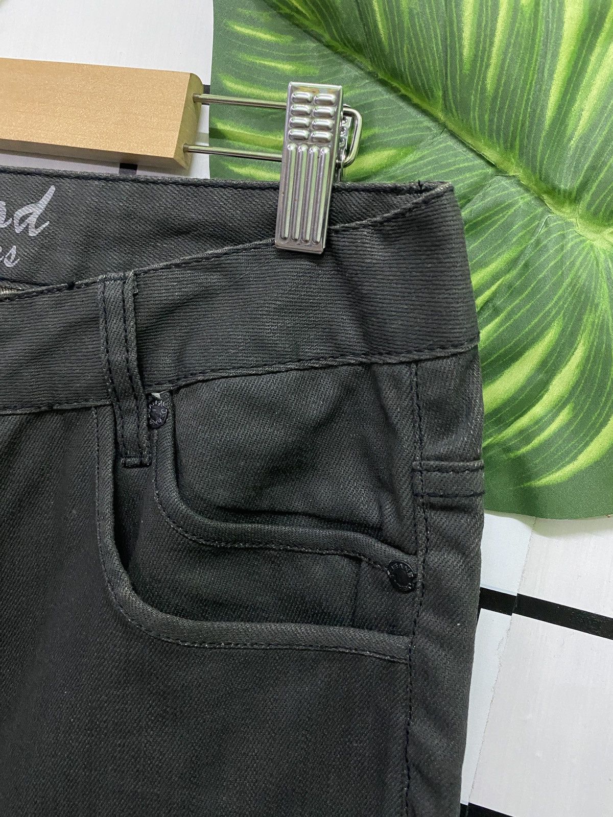 Designer × Japanese Brand × Other Japanese BINDWOOD JEANS Waxed Low Rises Pant Size US 30 / EU 46 - 12 Thumbnail