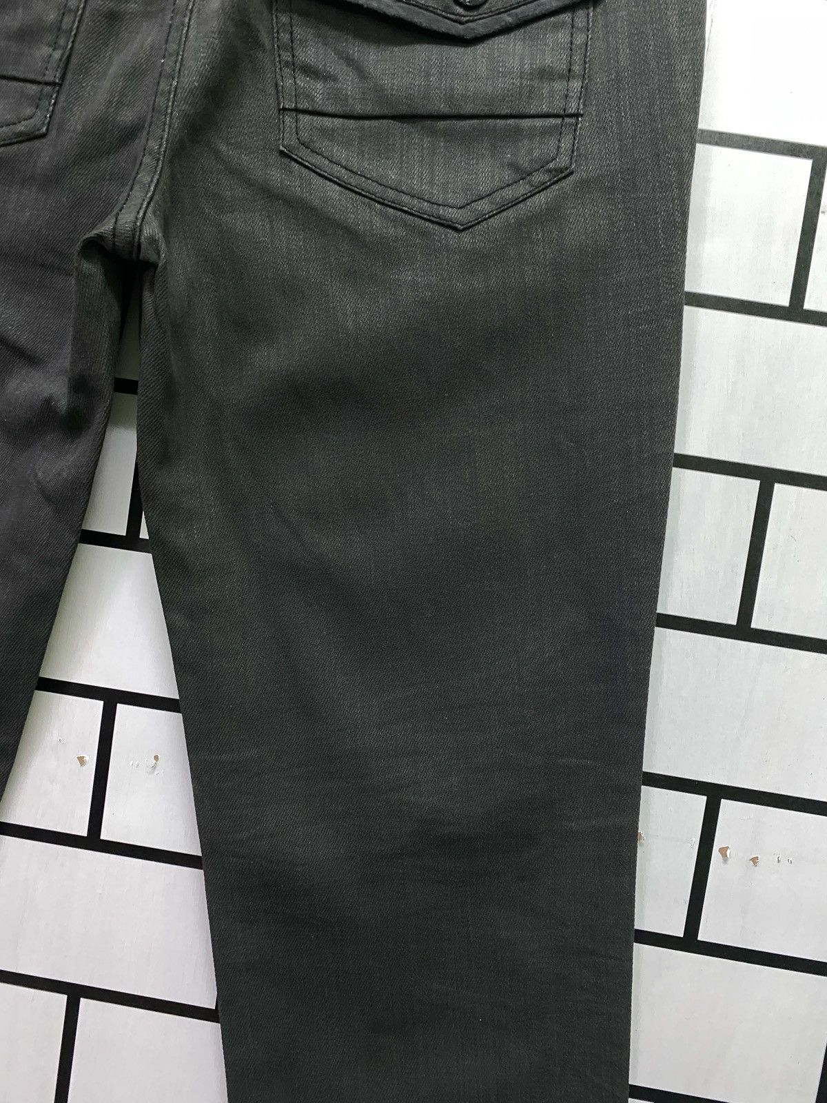 Designer × Japanese Brand × Other Japanese BINDWOOD JEANS Waxed Low Rises Pant Size US 30 / EU 46 - 19 Thumbnail